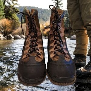 WHITE RIVER felt-sole Wader Fly Fishing River Boots SZ 14M NWOT